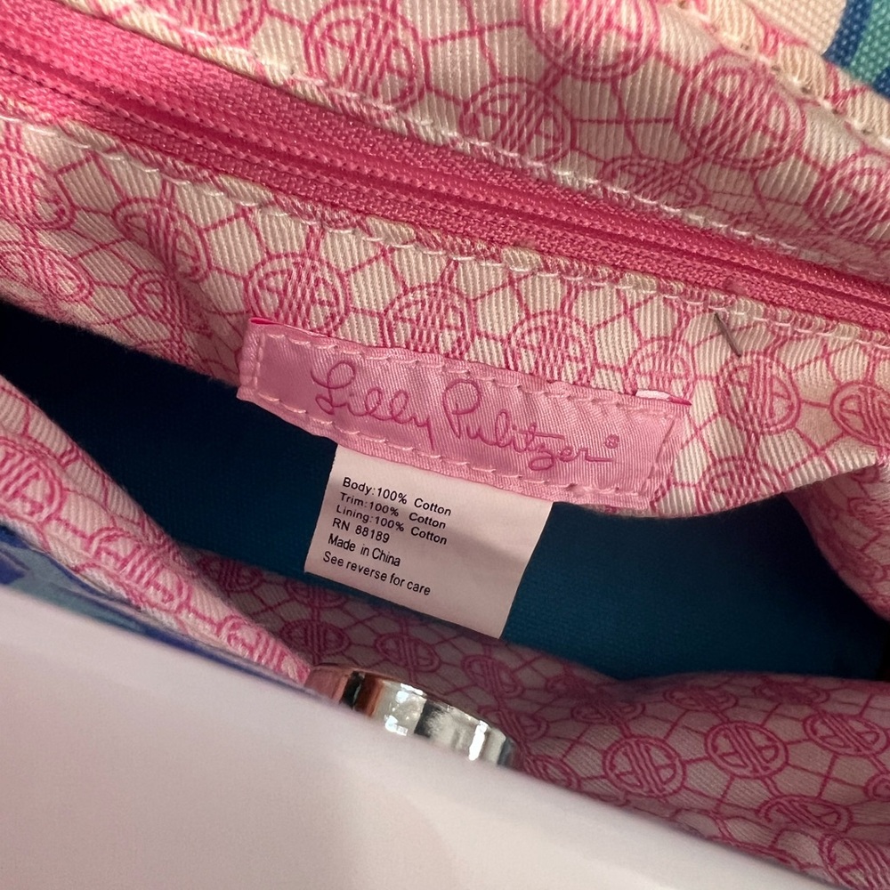 Vintage Lilly Pulitzer “un-Bermuda” bag in “making the rounds” - Picture 8 of 10